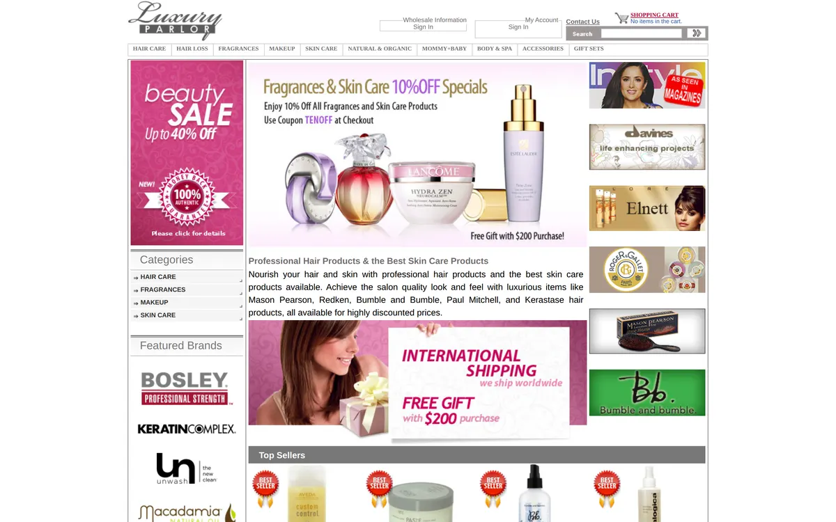 Luxury Parlor - screenshot, Live · Sep 2026