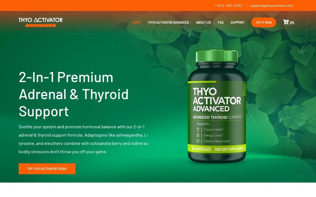 Thyo Activator Advanced - screenshot, Web Archive · Oct 2023